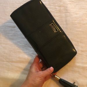 Cole Haan patent leather wallet